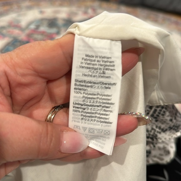 🔵 SALE 3/$25 JCREW SWIFTY SNAKESKIN PRINT ADJUSTABLE STRAP TANK TOP SHIRT 4 - Picture 4 of 8